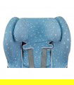 Cybex Sirona Q y Z i size - Detalle superior Blue Sparkles
