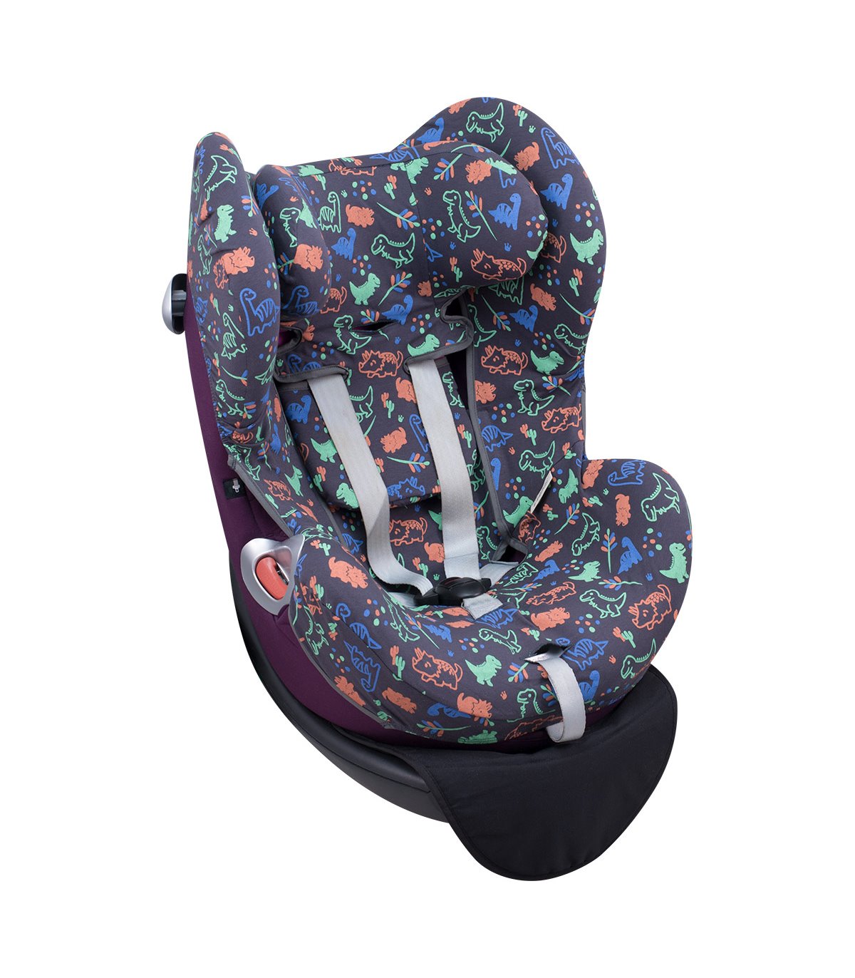 Cybex Sirona Q e Z i tamanho - Vista 3/4 Happy Dino