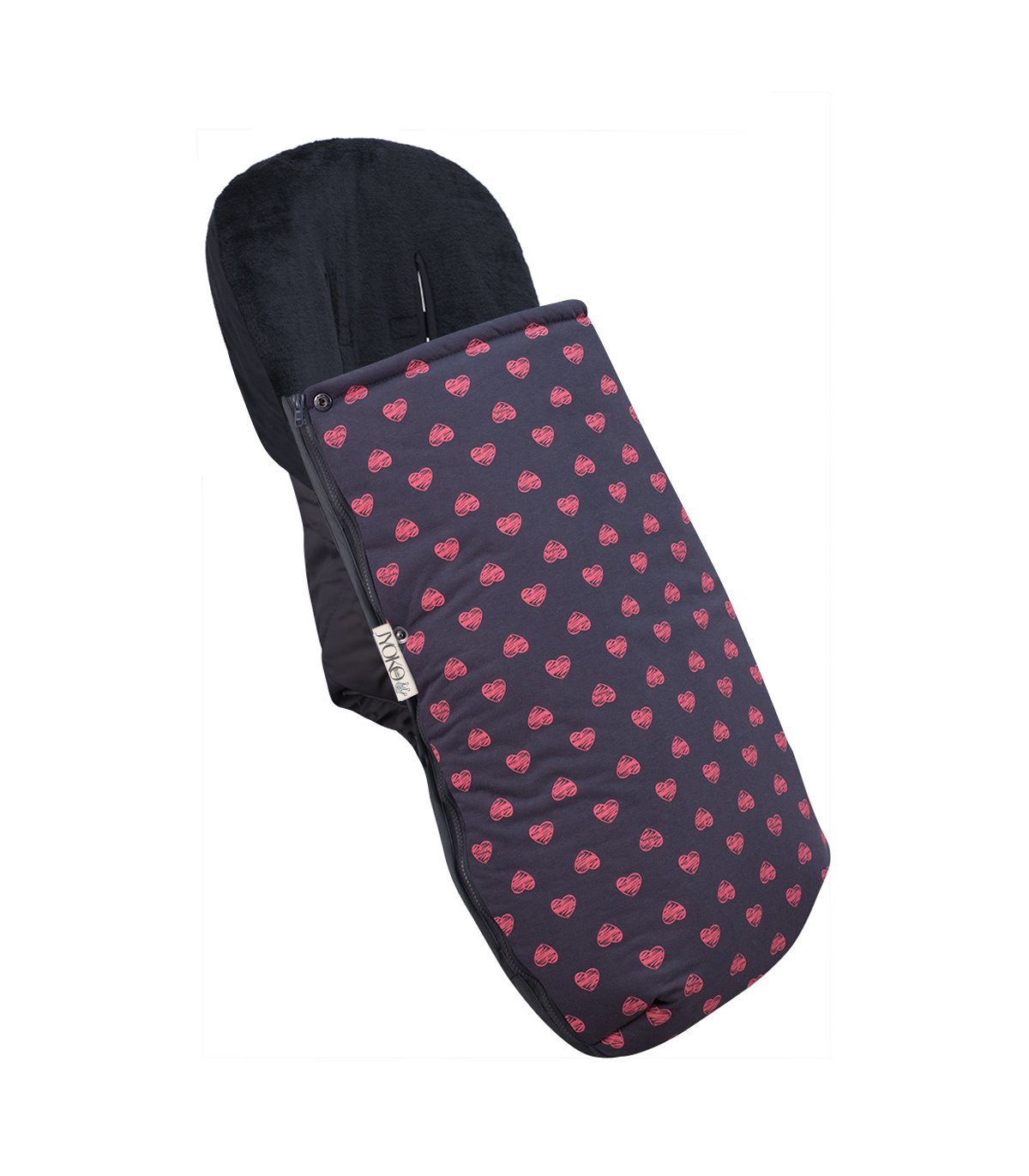 Saco silla paseo - Vista lateral Fluor Heart