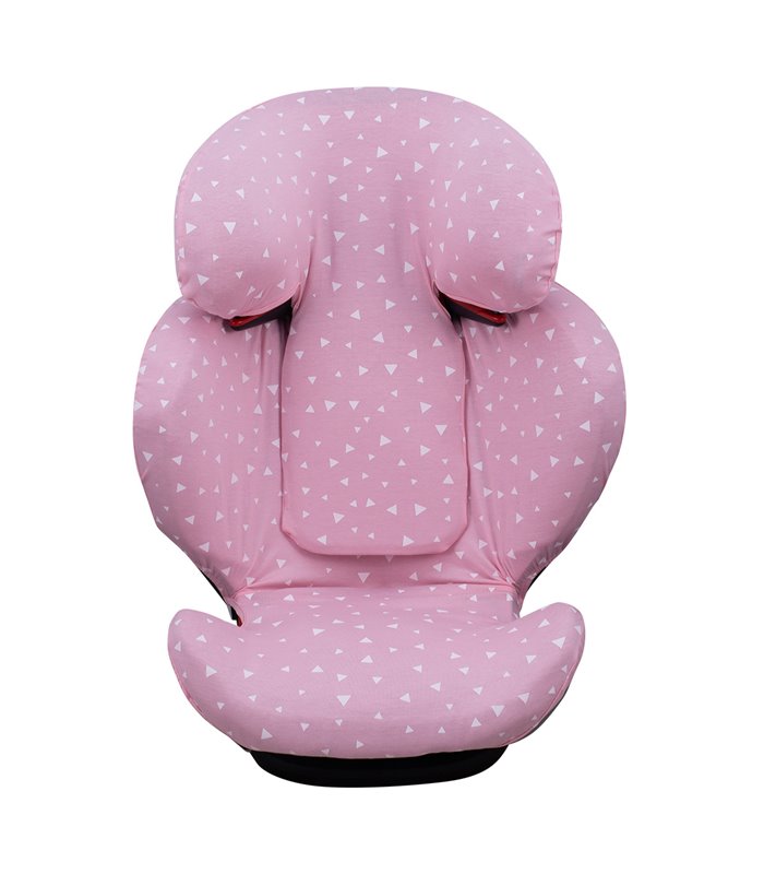 Bebe Confort Rodifix Airprotect - Vista frontal Pink Sparkles