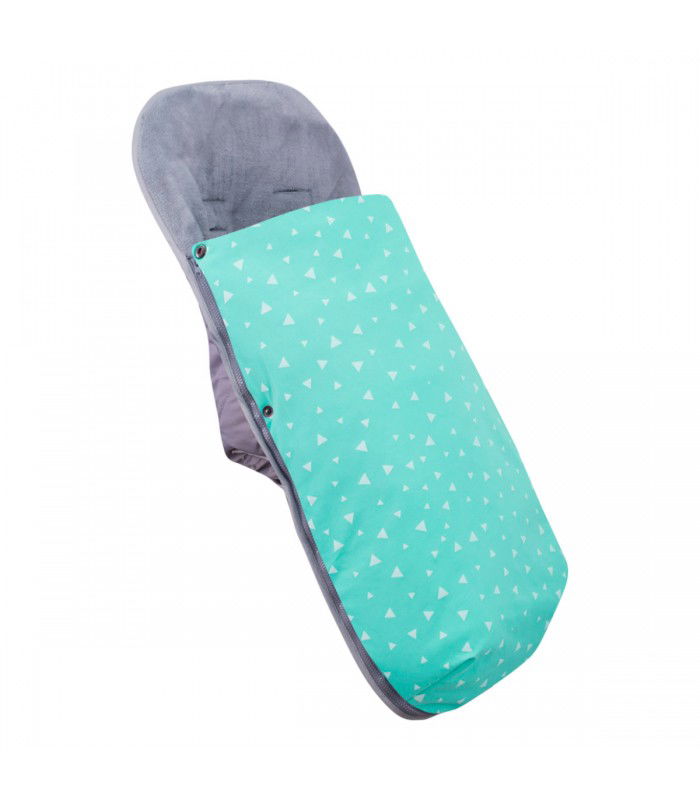 Jogger City mini y Joolz - Frontal desplegada Mint Sparkles