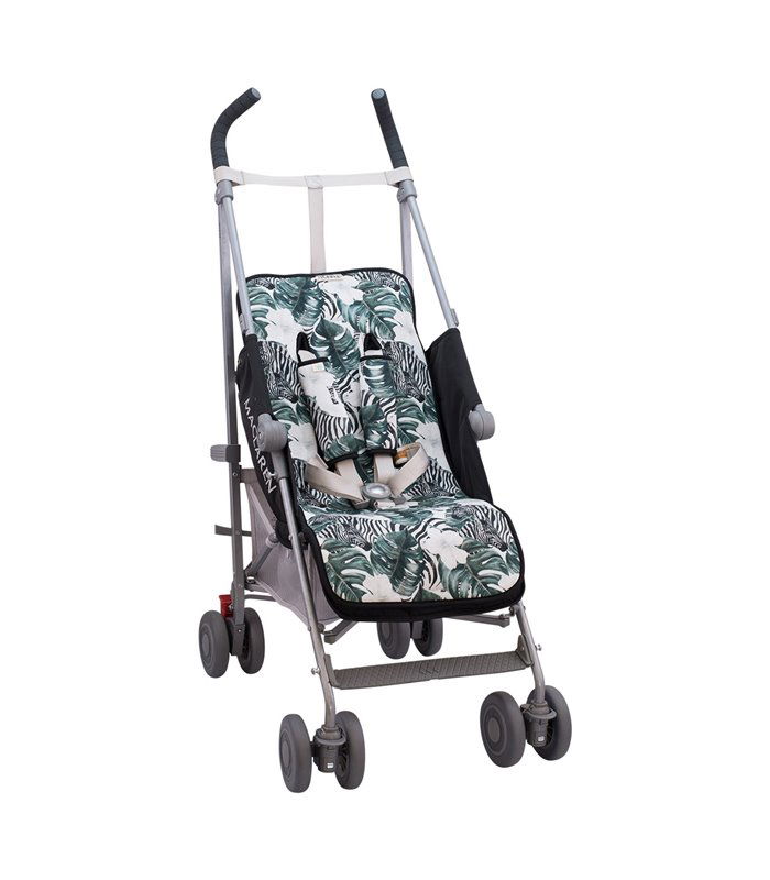 Colchoneta silla paseo - Vista 3/4 Zebra Colchoneta silla paseo - Vista 3/4 Zebra