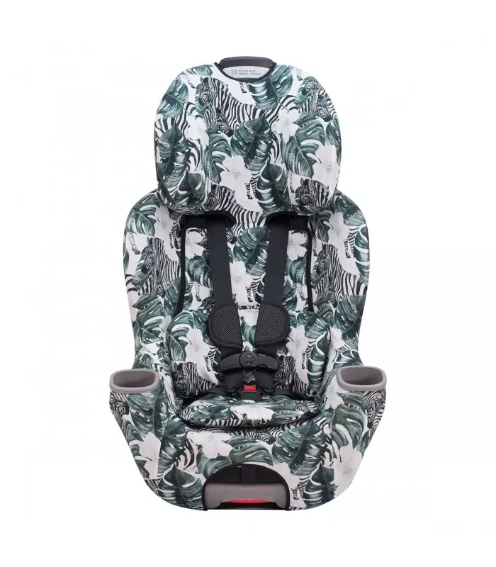 Graco Extend2fit - Vista frontal da zebra