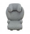 recaro monza nova 2 - vista frontal Estrela branca