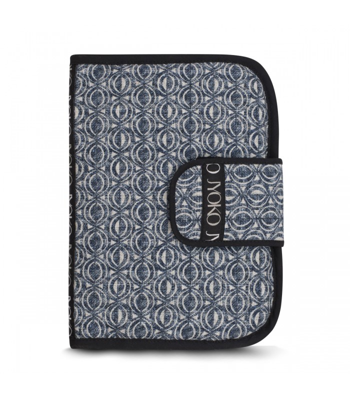Document holder - Front view Ethnic Blue