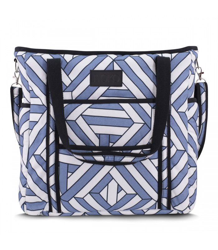 Bolso carro bebé - Vista frontal Diamond Blue Bolso carro bebé - Vista frontal Diamond Blue