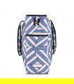 Bolsa para carrinho de bebê - Vista lateral Azul Diamante