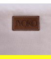 Leather label Basic Sand