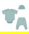 Conjunto primera puesta básico Pastel Green - 1