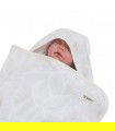 First set Baby Blue with newborn bath cape - 4
