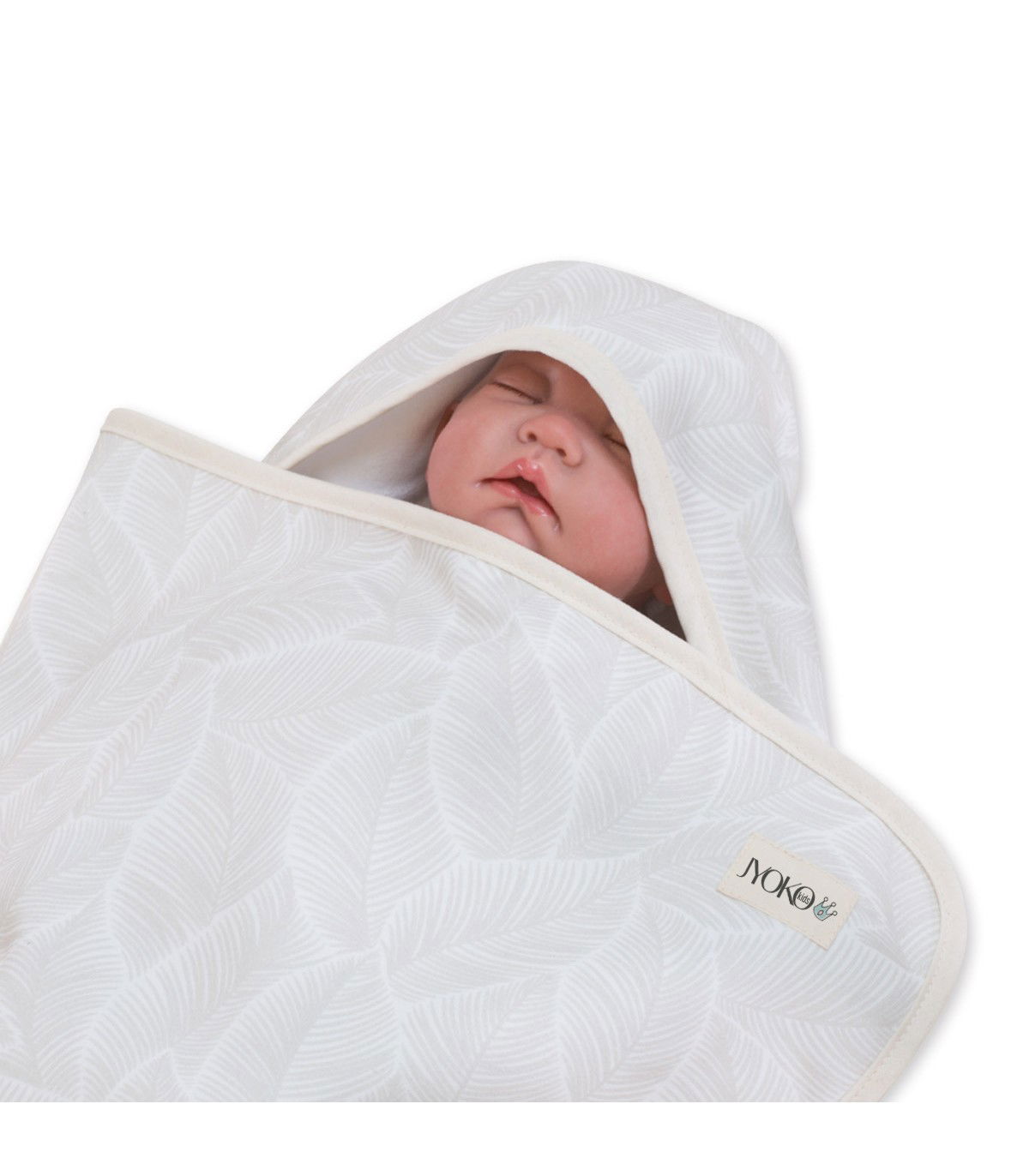 Primo set Baby Blue con mantella bagnetto neonato - 4