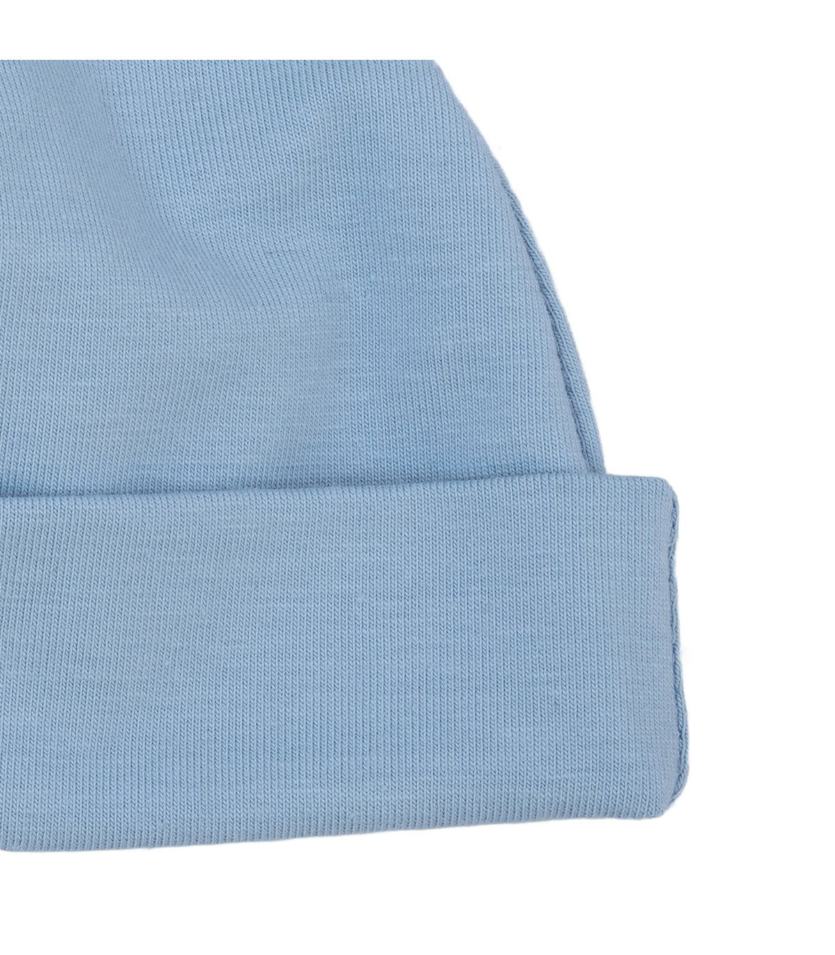 Bonnet bébé bleu bébé - 2