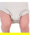 Body of first laying for baby Cream Short Sleeve - Detail Legs