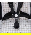 Bugaboo Butterfly Picknick Vichy Stuhl Mat - Detailgurte