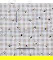 Bugaboo Butterfly Picknick Vichy Stuhl Mat - gedrucktes Detail