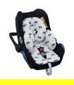 Coussin réducteur universel pour siège auto bébé (2 pièces) - 227