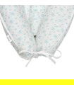Babynest Musselin Blue Skulls - 4