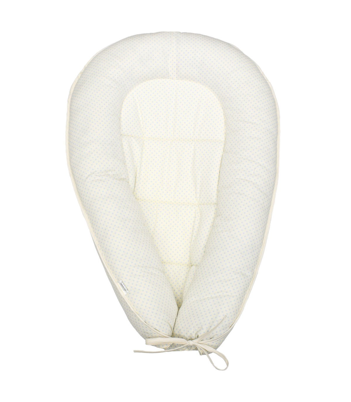 Cocon pour Bébé Mousseline Blue Dots - 1