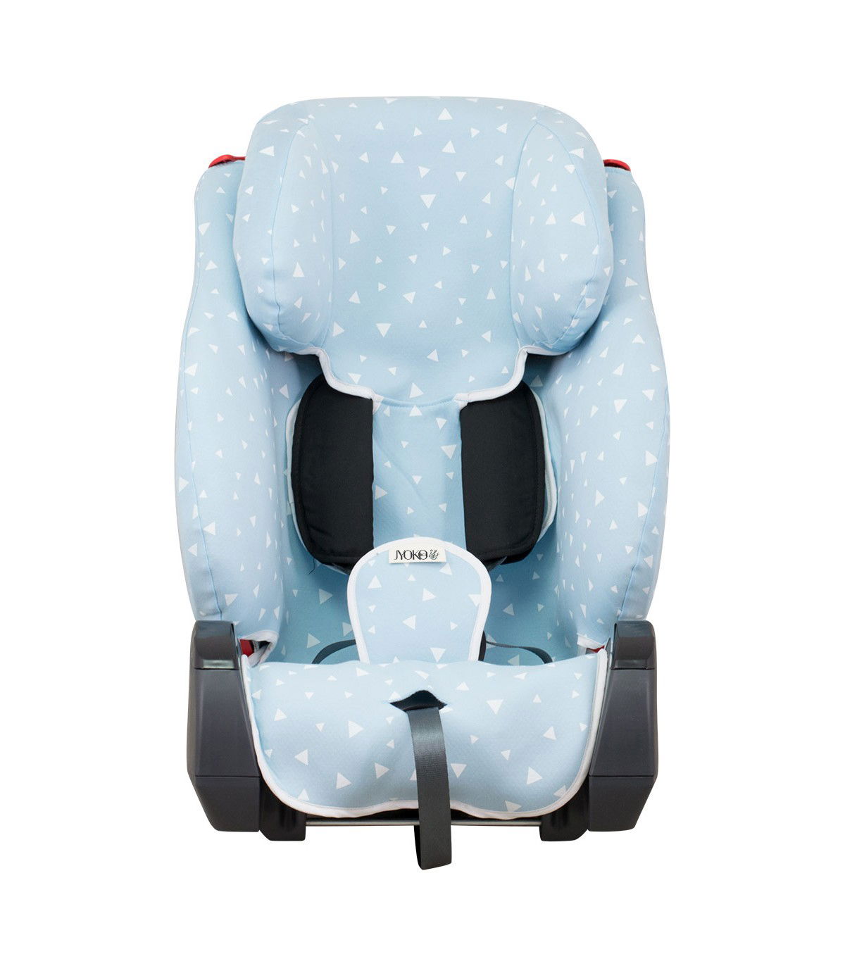 Klippan Triofix - Vista frontal Brilhos Azuis