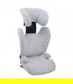 Britax römer kidfix e Nuna aace - vista 3/4 desdobrada Estrela branca